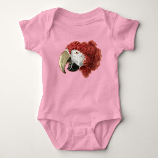 Kutvogels babyoverhemden romper (Voorkant)