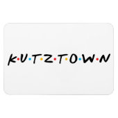Kutztown University (VRIENDEN Logo) Magneet (Horizontaal)