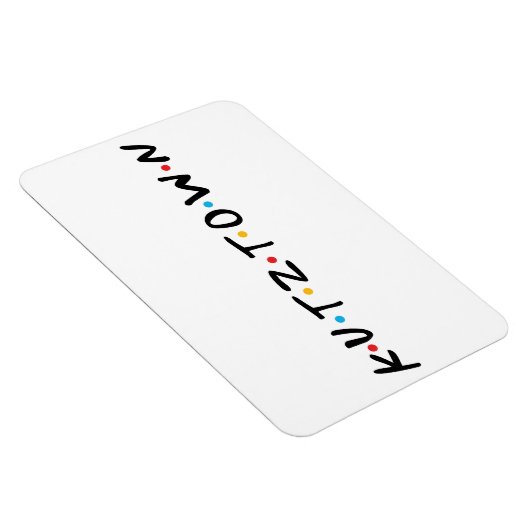 Kutztown University (VRIENDEN Logo) Magneet (Rechterzijde)