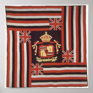 Kuu Hae Aloha (Mijn geliefde vlag), Hawaiian katoe Poster