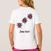 kuukelesaontjie pixelart shirt (Achterkant)