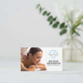 kuurdag | Rugmassage Visitekaartje (Staand voorkant)