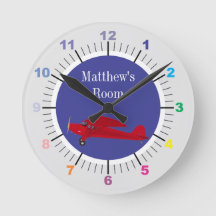 Kuurklokvliegtuig voor kinderen