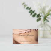 kuuroord | Massage Visitekaartje (Staand voorkant)