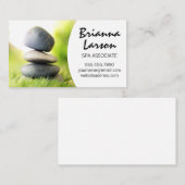 kuuroord | Stapels in het gras Visitekaartje (Voorkant / Achterkant)