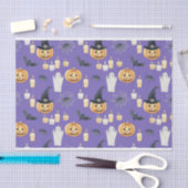 KUUTE HALLOWEEN JACK O LANTERNS PUMPKINS CANDLES TISSUEPAPIER (Craft)