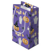 KUUTE HALLOWEEN PUMPKINS GHOSTS KANDLES BATS KLEIN CADEAUZAKJE (Achterkant Gekanteld)