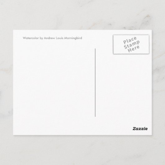 Kuuwehi hula kamani tree briefkaart (Achterkant)