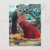 Kuuwehi hula kamani tree briefkaart (Voorkant)