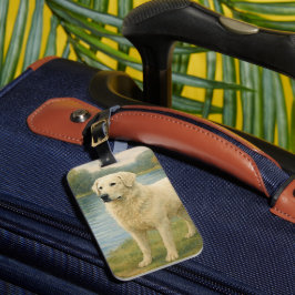 Kuvasz Bagagelabel