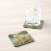 Kuvasz Bier Onderzetter (Rechterzijde)