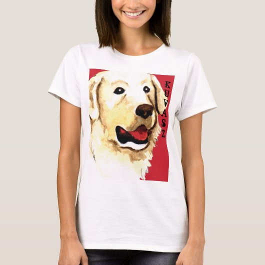 Kuvasz Color Block T-shirt (Voorkant)