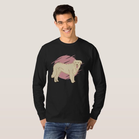 Kuvasz dog t-shirt (Voorkant volledig)