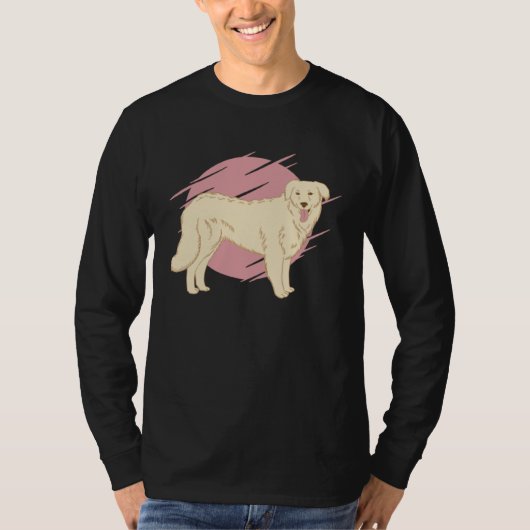 Kuvasz dog t-shirt (Voorkant)