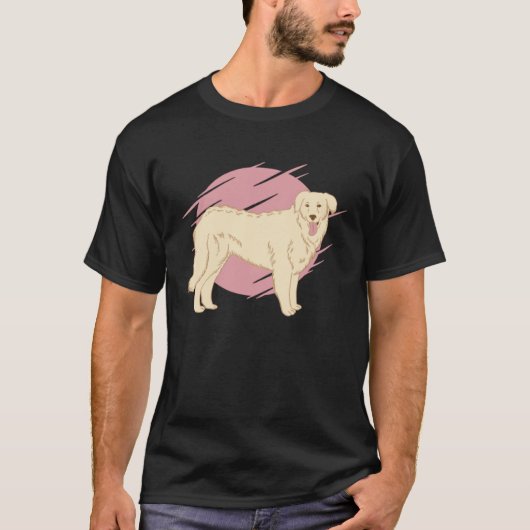 Kuvasz hond t-shirt (Voorkant)