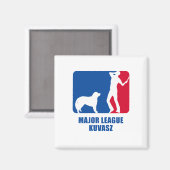 Kuvasz Magneet (Voorkant / Achterkant)