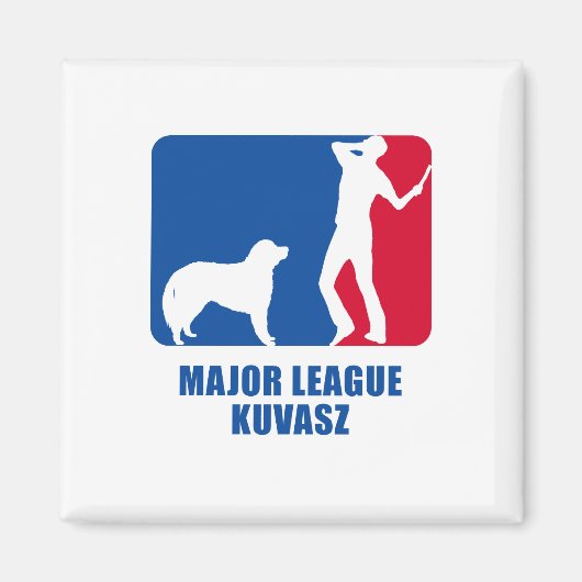 Kuvasz Magneet (Voorkant)