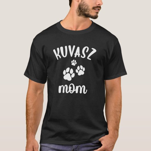 Kuvasz Mom Cute Dog Hungarian T-shirt (Voorkant)