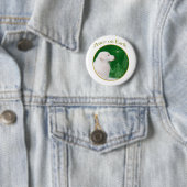 Kuvasz Peace Ronde Button 5,7 Cm (In situ)