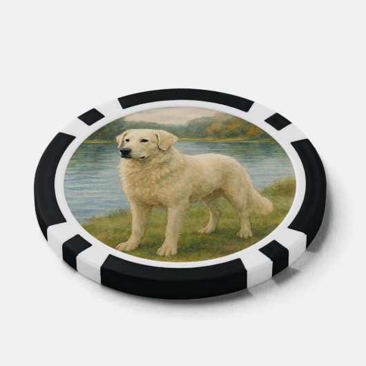 Kuvasz Poker Chips (Enkel)