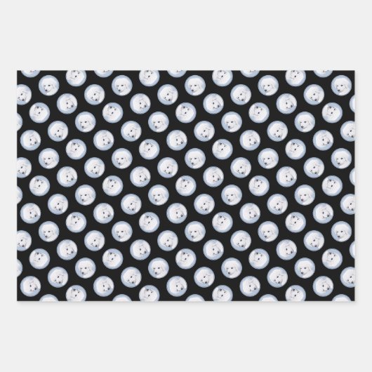 Kuvasz schilderij Hongaarse Schattigee originele h Inpakpapier Vel (Voorkant 3)