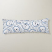 Kuvasz schilderij Hongaarse Schattigee originele h Lichaamskussen (Achterkant)