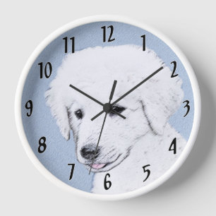 Kuvasz Schilderij - Mooie Originele Honden Kunst