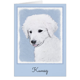 Kuvasz-schildering - Cute Original Dog Art