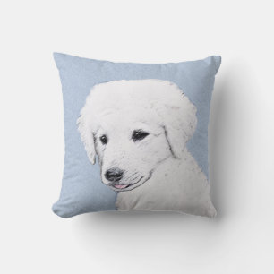 Kuvasz-schildering - Cute Original Dog Art Kussen