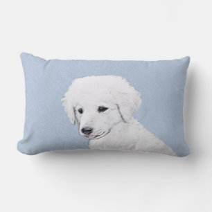 Kuvasz-schildering - Cute Original Dog Art Kussen