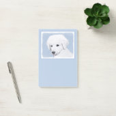 Kuvasz-schildering - Cute Original Dog Art Post-it® Notes (Kantoor)