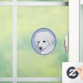 Kuvasz-schildering - Cute Original Dog Art Raamsticker (Huis)