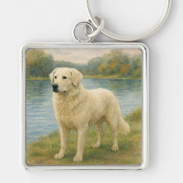 Kuvasz Sleutelhanger
