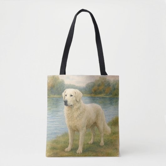 Kuvasz Tote Bag (Voorkant)