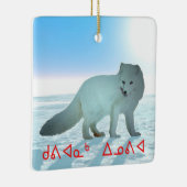 Kuvianak Innovia - Arctic Fox Keramisch Ornament (Rechts)