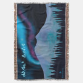 Kuvianak Innovia - Blue Aurora Deken (Voorkant Verticaal)