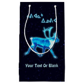 Kuvianak Innovia - Blue Cariou (rendier) Klein Cadeauzakje (Voorkant)