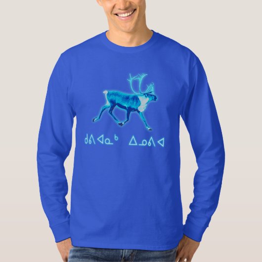 Kuvianak Innovia - Blue Cariou (rendier) T-shirt (Voorkant)