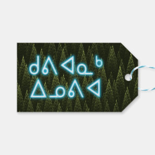 Kuvianak Innovia - Conifers Cadeaulabel