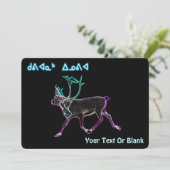 Kuvianak Innovia - Electric Cariou Feestdagenkaart (Staand voorkant)