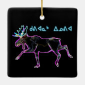 Kuvianak Innovia - Electric Moose Keramisch Ornament (Achterkant)