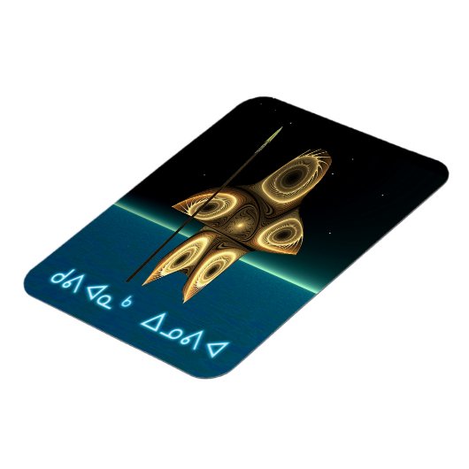 Kuvianak Innovia - Fractal Inuit Hunter Magneet (Linkerzijde)