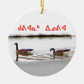 Kuvianak Innovia - Honkers - Canada Gese Keramisch Ornament (Voorkant)