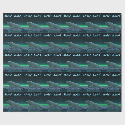 Kuvianak Innovia - Ice Edge Polar Beer Cadeaupapier (Vlak)