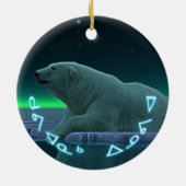 Kuvianak Innovia - Ice Edge Polar Beer Keramisch Ornament (Achterkant)