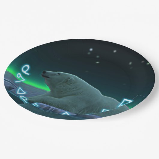 Kuvianak Innovia - Ice Edge Polar Beer Papieren Bordje (Gekanteld)