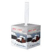 Kuvianak Innovia - Old Red Truck Decoratie (Voorkant hoekig)