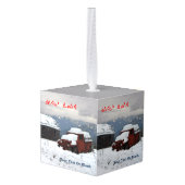 Kuvianak Innovia - Old Red Truck Decoratie (Achter hoekig)