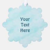 Kuvianak Innovia - Polar Beer Paw Print Ornament Kaart (Achterkant)