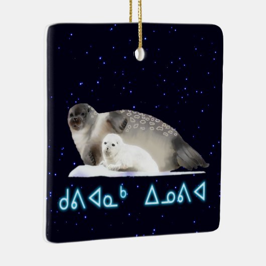 Kuvianak Innovia - Ringed zegel Keramisch Ornament (Rechts)